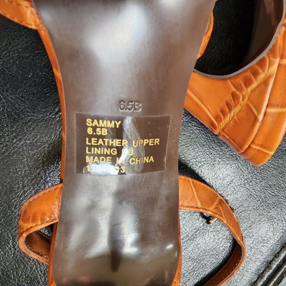 UPDATED - Ralph Lauren Strappy Heels-Sammy-6.5 - Picture 2 of 10